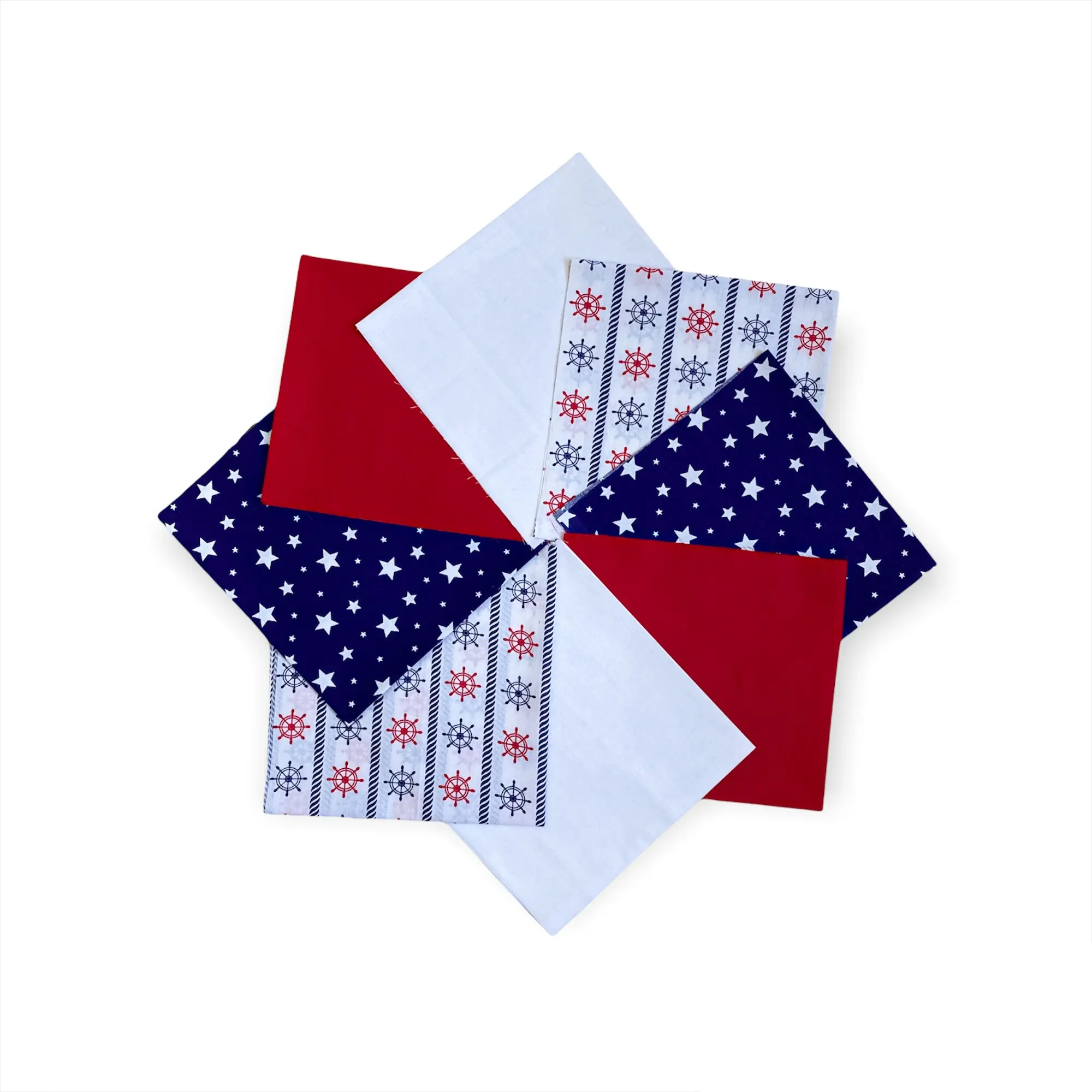 Fabric set for creativity patchwork and fabric sewing |
