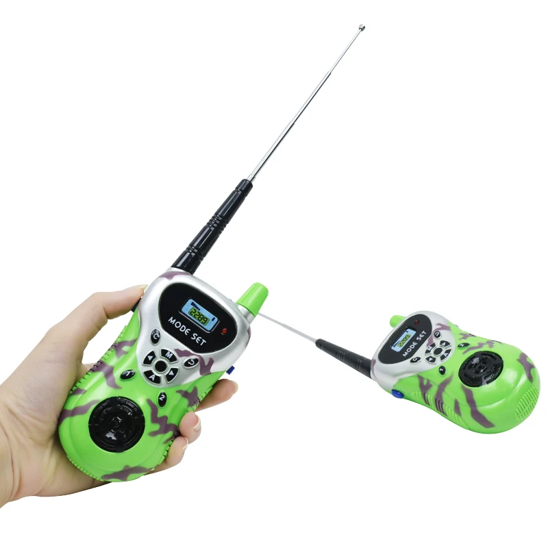 Children's mini walkie-talkie toys 2-pack wireless calling parent-child interactive outdoor toys 5