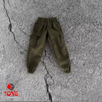 Leggings de sport amples pour hommes, pantalons décontractés avec poches, ceinture élastique, vêtements de poupée, accessoires pour figurine d'action de 6 pouces, 1/12 4