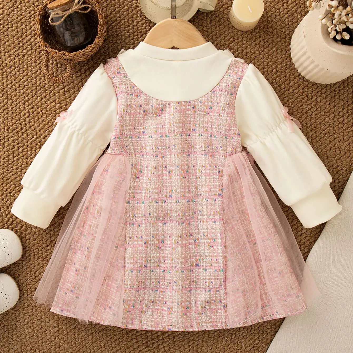 فستان الأميرة للفتيات الصغيرات على الطراز الكوري،...