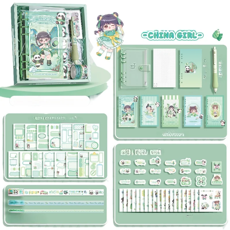 Girl Notebook Set 6