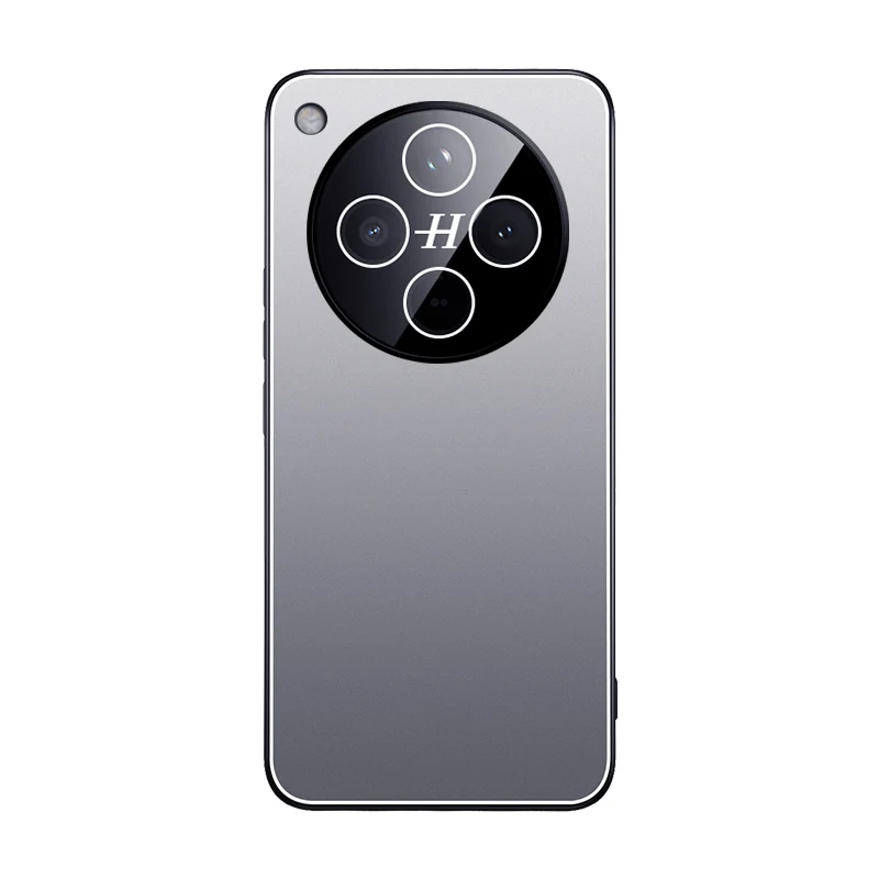 AG Aluminum Alloy TPU Soft Lens Integrated Anti-Slip Phone Case