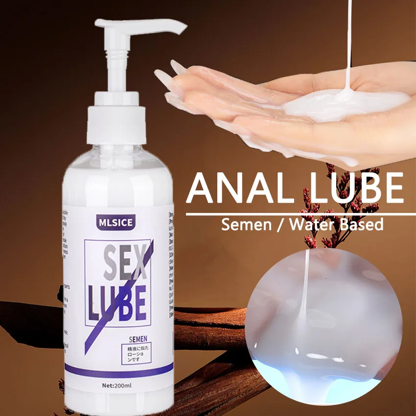 Sex Lubricant Cold Anal Lube Vaginal Lubricants Heat Water Base Semen Gel Gay Intimate Lubrication For Women Men Adult Toys Oil
