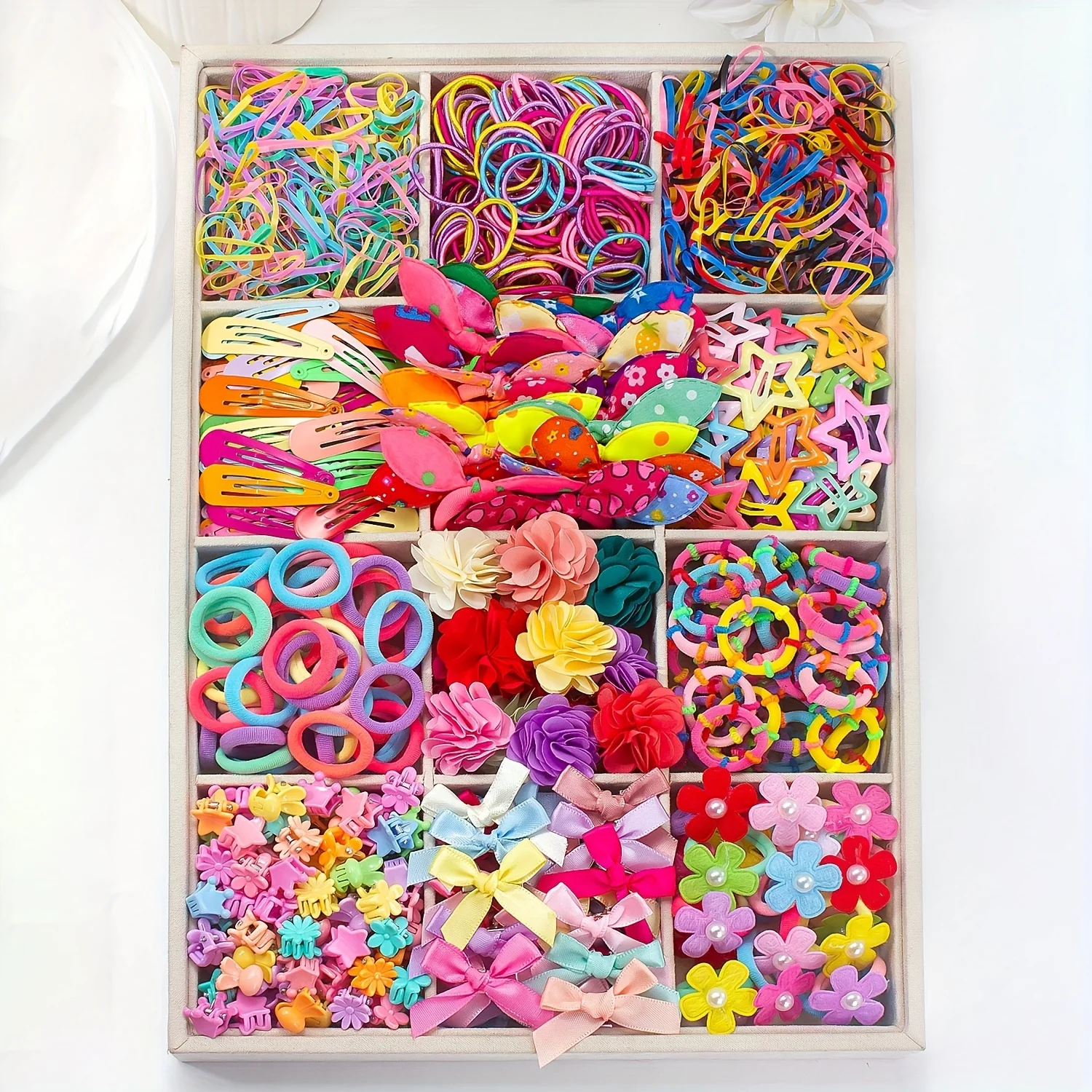 Colorful Elastic Hair Tie Set 1