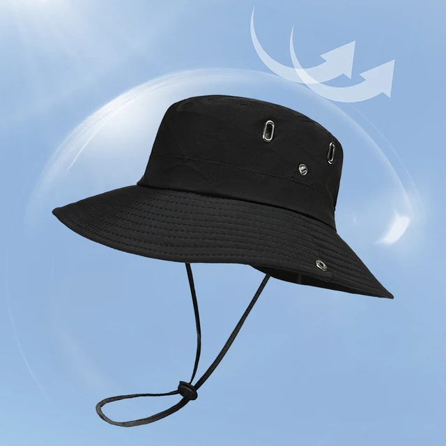 Outdoor Waterproof Fisherman Hat Women Summer Anti-UV Protection Camping Hiking  Hat Mountaineering Caps Men Panama Bucket Hat - AliExpress