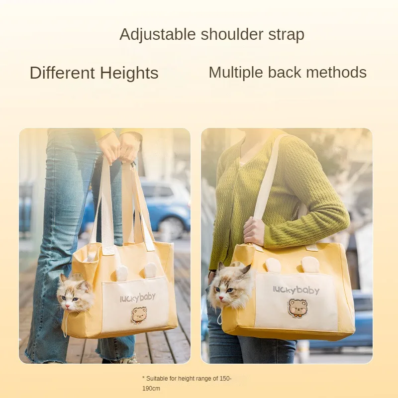 Pet Carrier Bag Pet Bag Portable Pet crossbody Shoulder Bag Breathable Outdoor Travel Puppy Dog Cat Carrier Small Dogs Cats Handbag Slings Bags