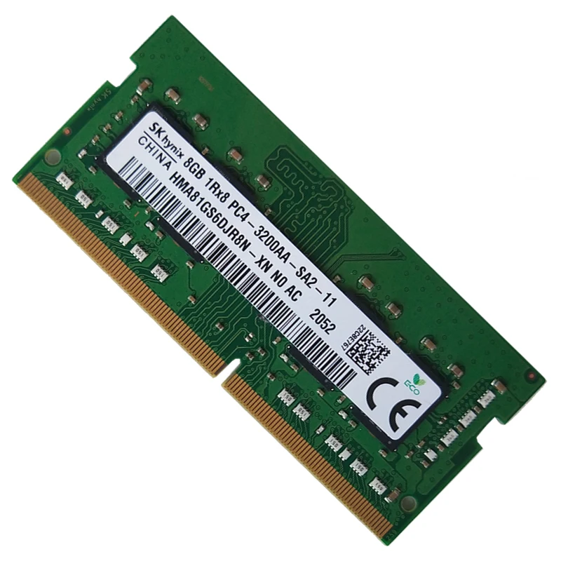 SK hynix ddr4 16gb 2666 RAMs SODIMM DDR4 16GB 2Rx8 PC4-2666V-SE1-11 Laptop  Memory 1.2V - AliExpress