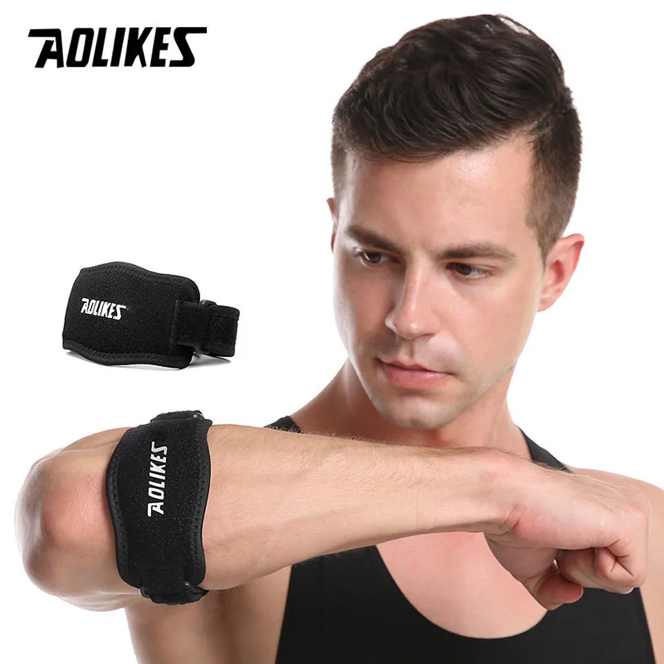 Adjustable Elbow Support Strap for Pain Relief and Injury Prevention