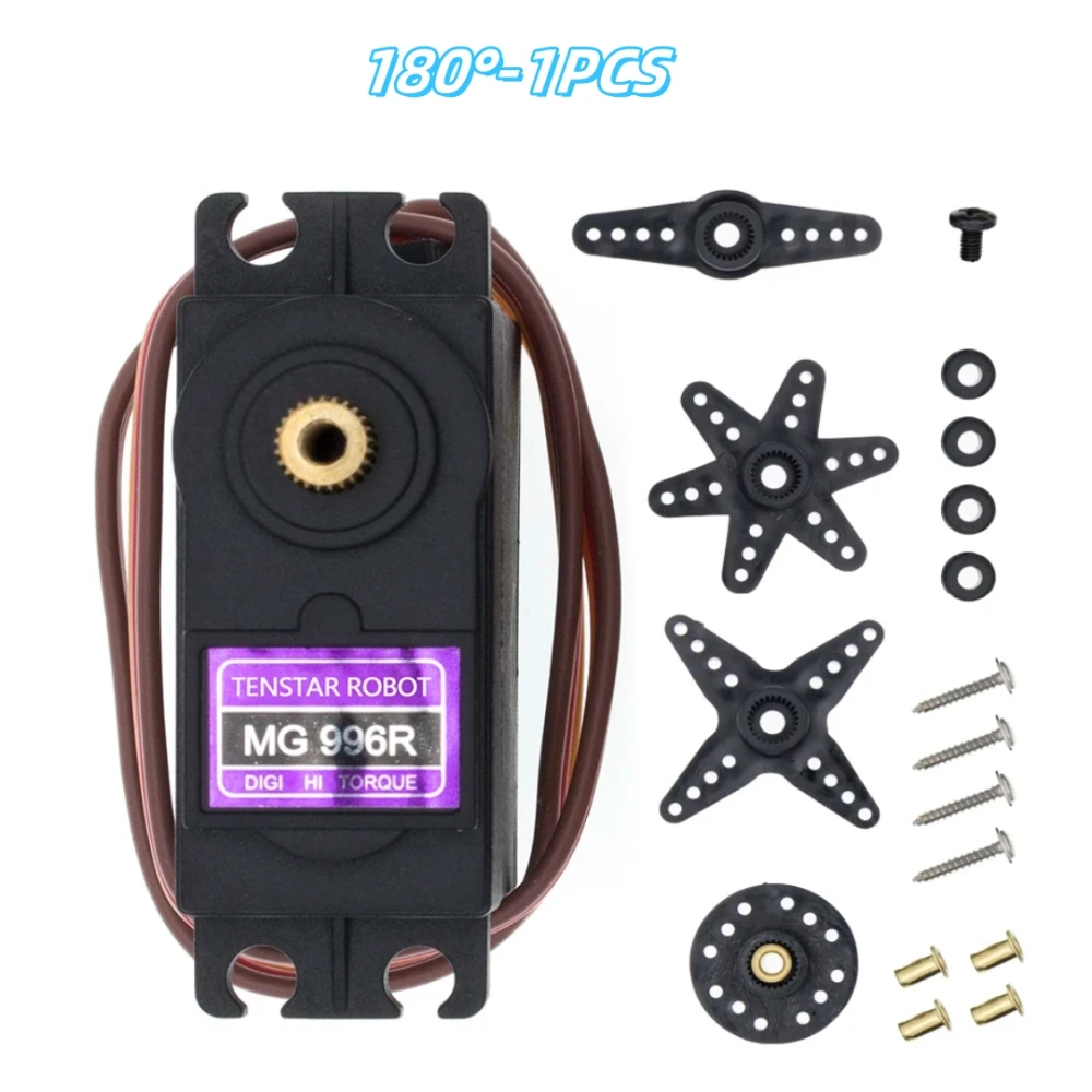 High-Torque 180°/360° Metal Gear Servo