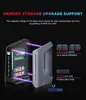 Topton F12 AI 14th Intel Gaming Mini PC Ultra 7 155H 16C/22T Thunderbolt4 2xDDR5 2xPCIe 2x2.5G LAN Windows 11 RGB Computer WiFi6 4