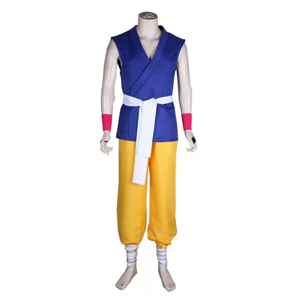Dragon Ball Z: Son Goku | Yellow Gi Cosplay Costume 14 Dragon Ball Z Son Goku Orange Gi Cosplay Costume