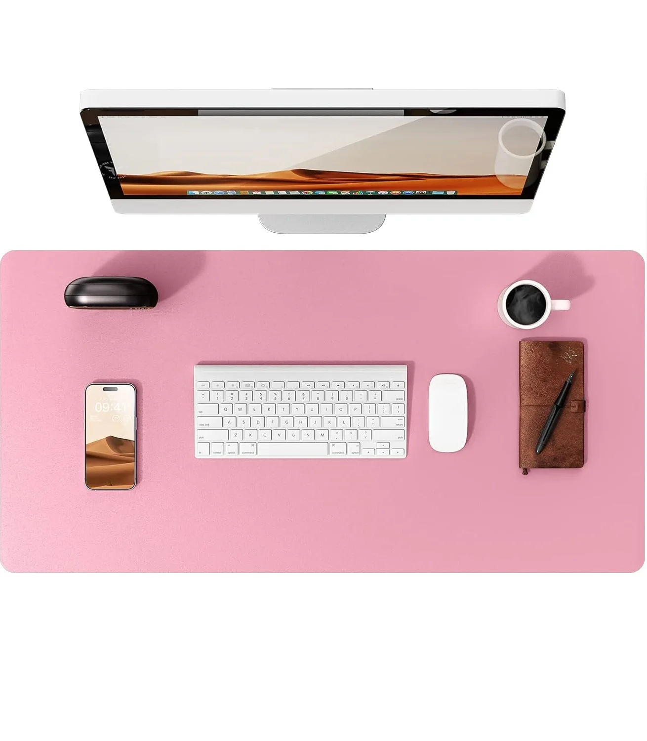 Premium Leather Desk Protector | Extra-Large Workspace Mat