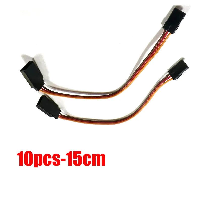 Lot de 10 câbles de servo RC 10-100cm pour modélisme