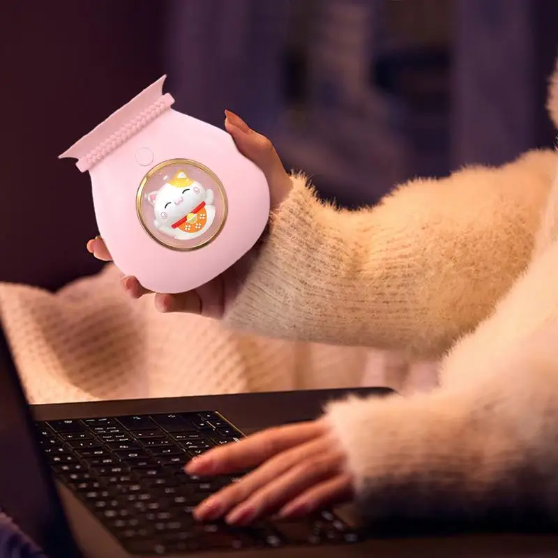 

Портативный ручной подогреватель многоразовый перезаряжаемый обогреватель для рук, двусторонний электрический обогреватель для рук с дисплеем температуры, зимняя поставка