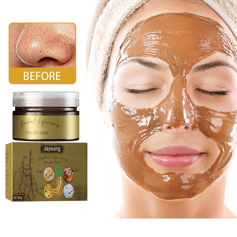 DeepCleansingFacialMaskBambooCharcoalMudMaskRemoveBlackhead
