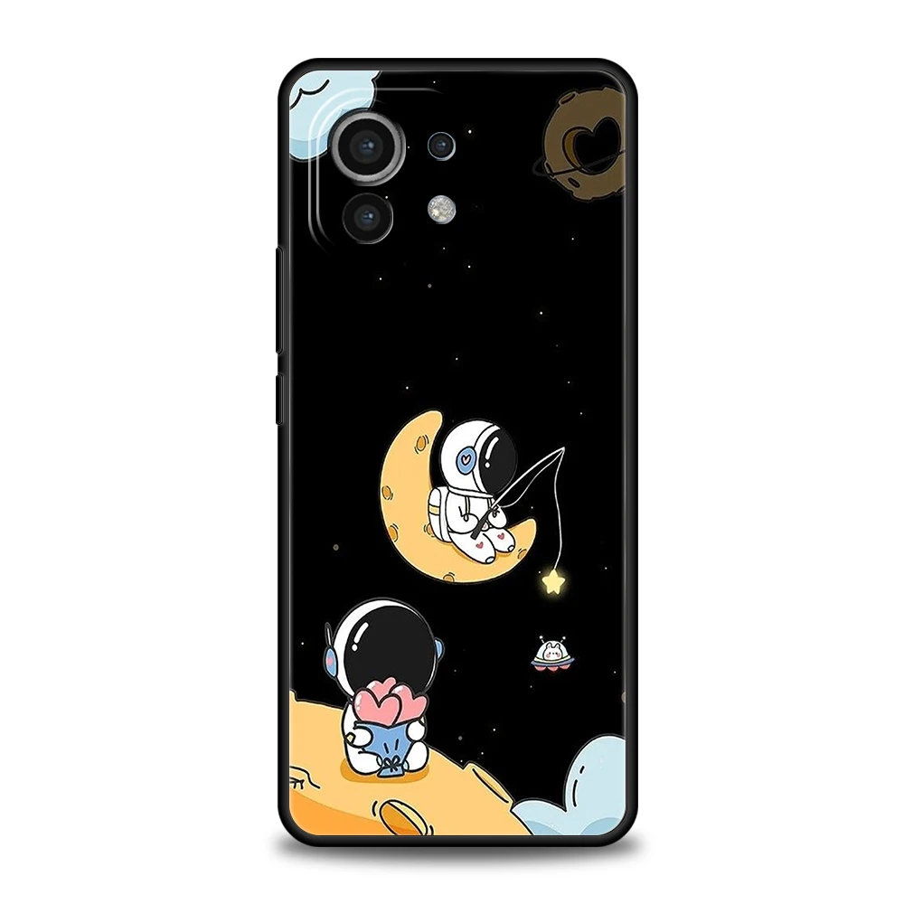 Lovely Astronaut Soft Phone Case Cover