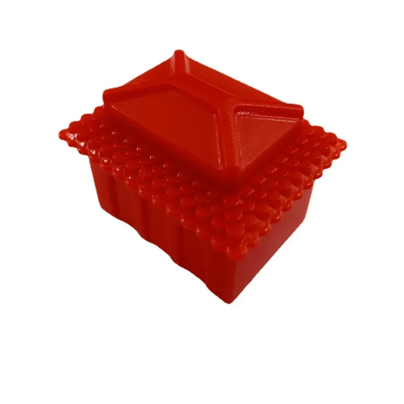 Board Game Table Games Game Replacement Pieces 60pcs/set Monopoly Game Chess House Hotel Three-dimensional Small House Accessories