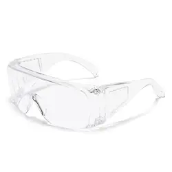 Protective UV Eye Protection Goggles with Dustproof Shield and Anti - Shock Features (Transparent)