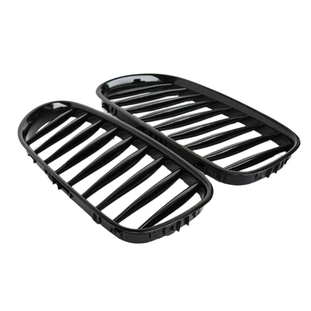 

E85 Grille, Front Replacement Kidney Grill for BMW Z Series Z4/E85 2003-2008(Gloss Black)