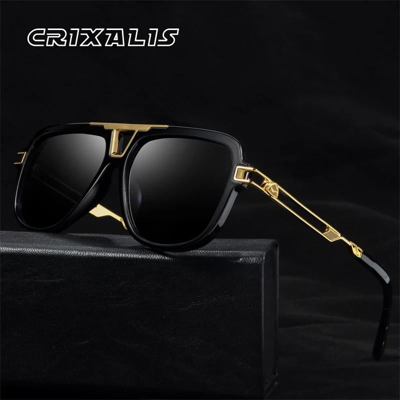 CRIXALIS2023LuxuryBrandDesignerSunglassesMenAntiGlareSun