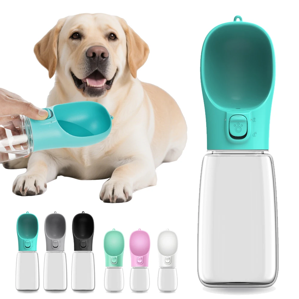 550ml Big Dog Water Bottle For Small Medium Dogs Cat Portable Outdoor Walking Puppy Pet Drinking Bowl Golden Retriever Supplies 550ml Big Dog Water Bottle For Small Medium Dogs Cat Portable Outdoor Walking Puppy Pet Drinking Bowl Golden Retriever Supplies