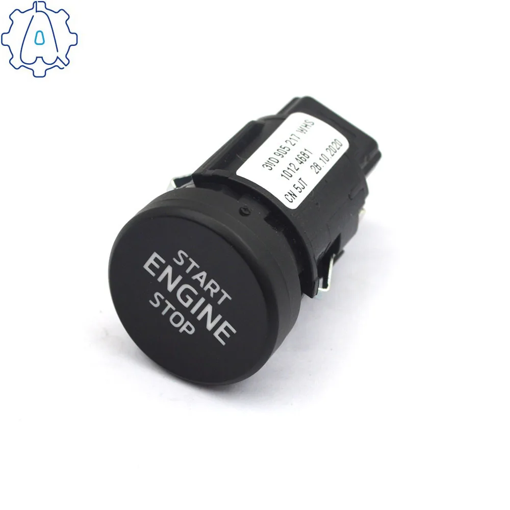 

For SKODA Karoq Kodiaq Superb black one-button start switch button, car engine start switch 3VD 905 217 3VD905217