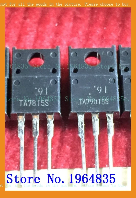 

2pcs/lot=a pair TA7815S TA79015S