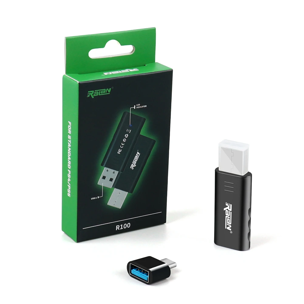 컨트롤러 어댑터 USB 수신기 BT 5.3 무선 어댑터 USB 무선 컨트롤러 어댑터 (닌텐도 스위치 PC 컨트롤러용)
