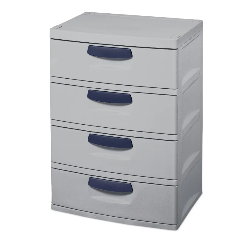 

Sterilite Plastic 4 Layers Office Bedroom Organizers Storage Drawer
