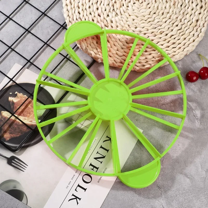 

Cake Slices Cutter Round Bread Cake Mousse Divider Slice Marker Baking Tool For Household Kitchen Utensils 10/12 Equal Portions