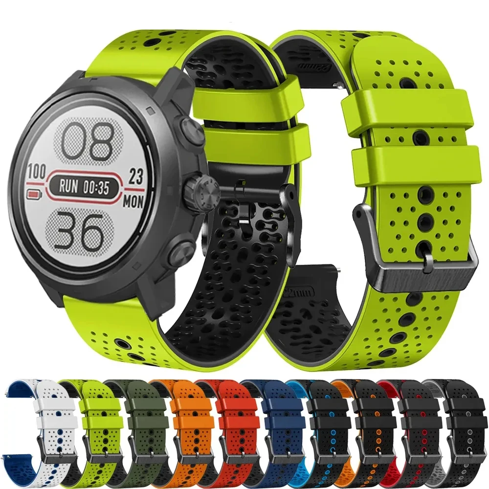 Cinturino In Silicone Per Coros Apex 2 Pro /Coros Apex 46Mm Cinturino Smartwatch Cinturino Di Ricambio Accessori Bracciale Muslimcorrea