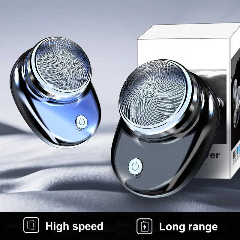 Razor Shaver Electric Charging Mini Pocket Travel Portable Wireless Detachable Facial Beard Body Hair Trimmer