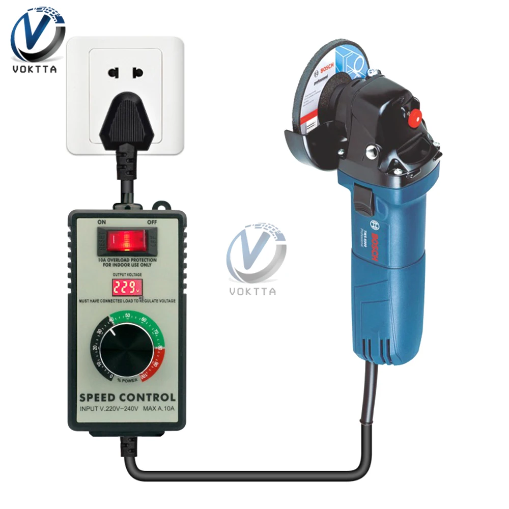 Angle Grinder Governor Speed Controller Switch dc motor speed controller motor speed controller electric motor speed controller Hand Drill Polishing Fan Stepless Motor Speed Controls Electric Tools Regulator