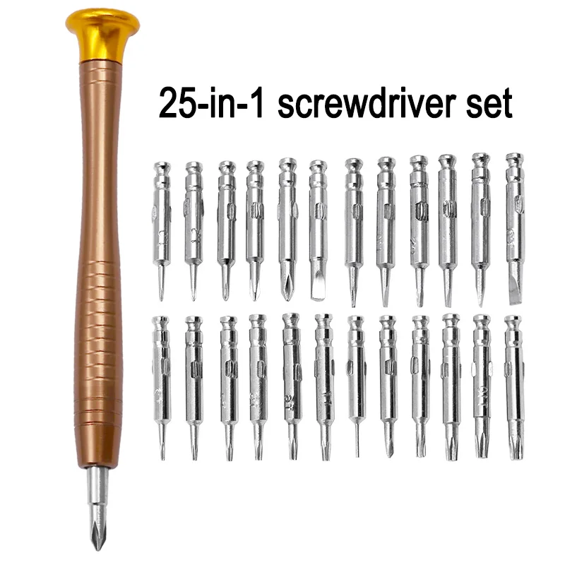 25 in 1 Screwdriver Set  Multifunctional Opening Repair Tool Set Precision Screwdriver For Phones Tablet  PC