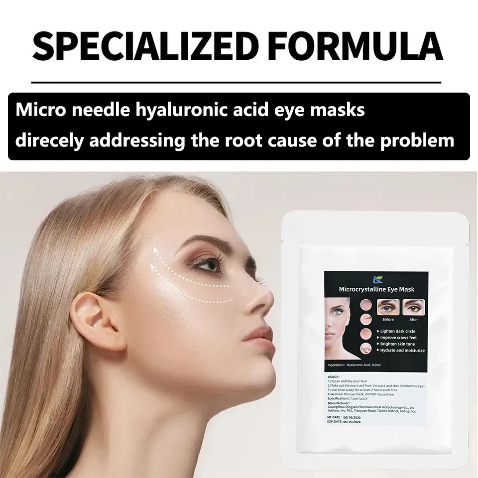 Microneedle Eye Mask Micro-needle Eye Patch Hyaluronic Acid Anti-wrinkle Moisturizing