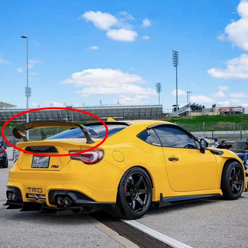 

Suitable for Toyota GT86 Subaru BRZ SARD style fiberglass carbon fiber rear trunk lid spoiler body modification kit