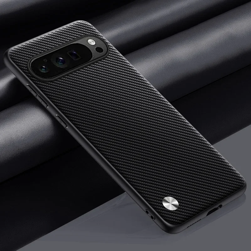 Premium Fashion Leather Shell - Lightweight Anti-Fingerprint & Shockproof Protective Case