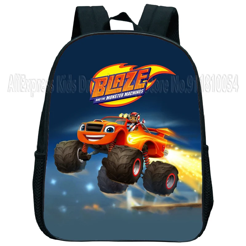 Blaze and the Monster Machines Kindergarten Backpack Toddler Cartoon Mini Bookbags Boys Girls Schoolbags Child Rucksack 4