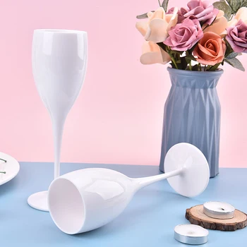 샴페인 플루트 유리, 플라스틱 와인 잔, 식기 세척기에 안전한 화이트 샴페인 유리, 레스토랑 맥주, 위스키 음료 용기