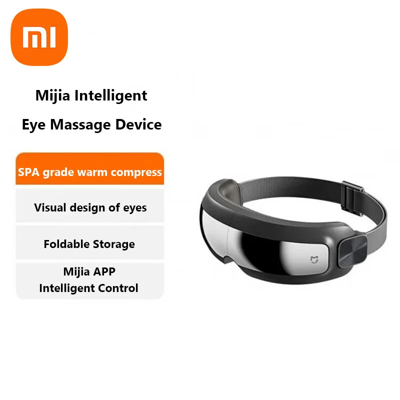 Massaggiatore Oculare Intelligente MIJIA, Occhiali Pieghevoli per Massaggio Oculare, Compatibili con l'App Mi Home, NUOVO
