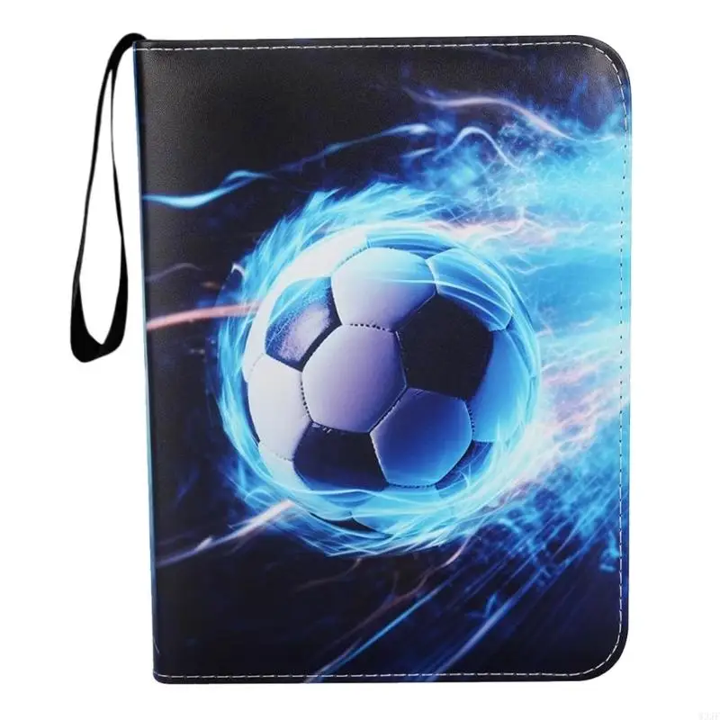 Album Porta Carte Da Calcio Per Collezionisti - Raccoglitore Con 50 Pagine Per 400 Carte (formato Standard) - 2