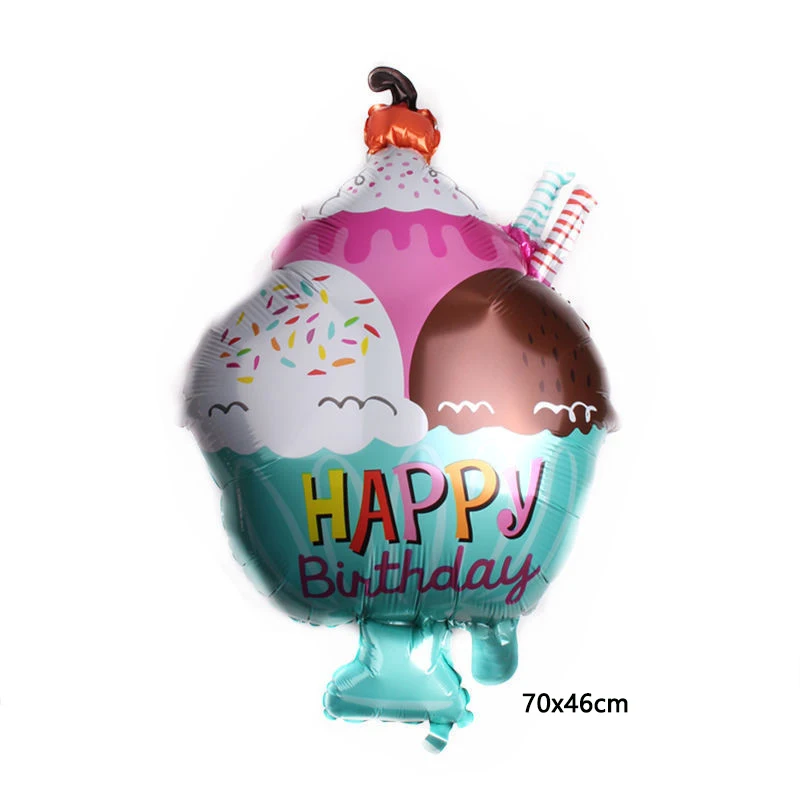 Vibrant Candy Donut and Lollipop Foil Balloons for Celebrations and Decor