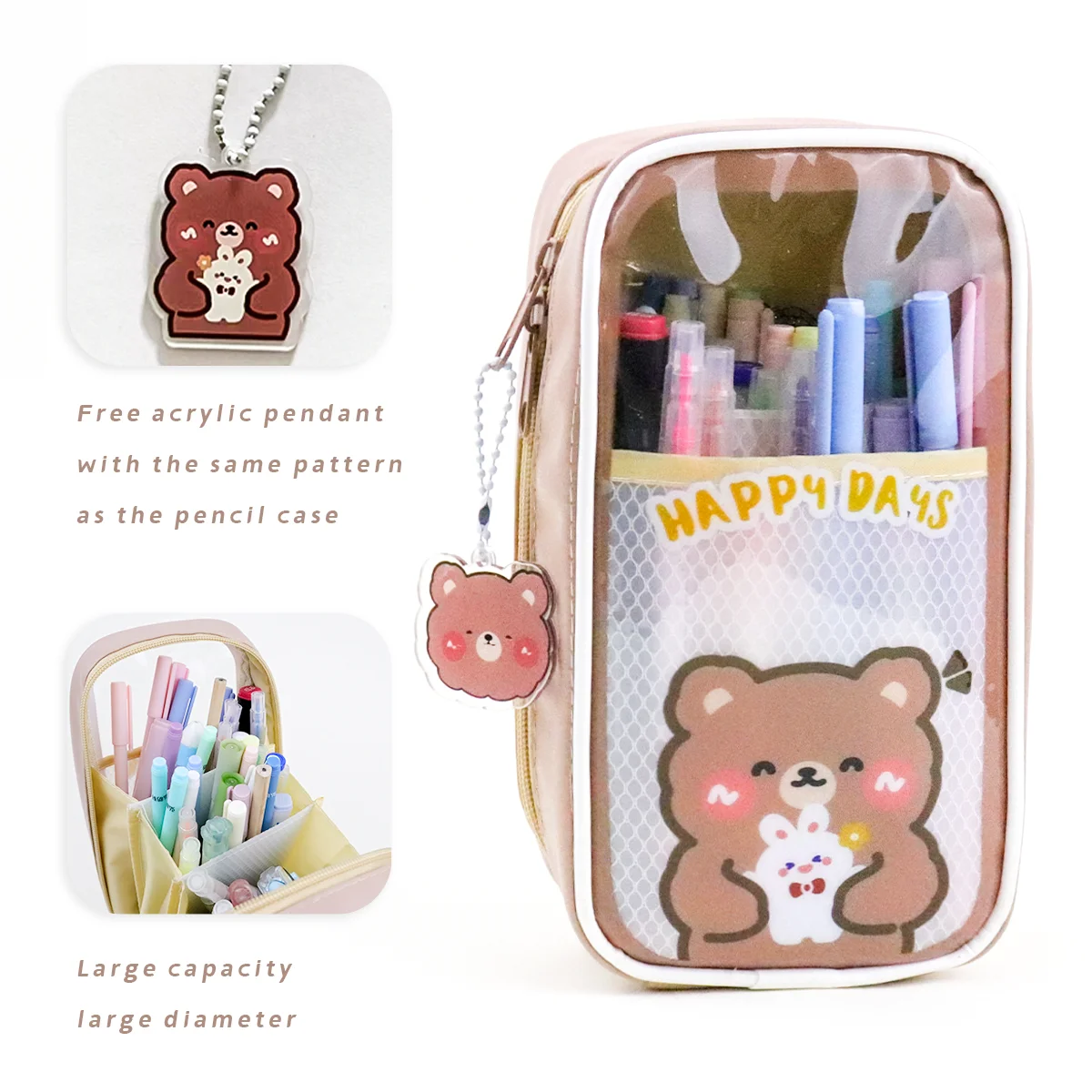 Estuche Milan 4 En 1 72 Agujeros Bolsa De Lápices De Lona Para Artistas, Caja De Estuche Organizador Lapices