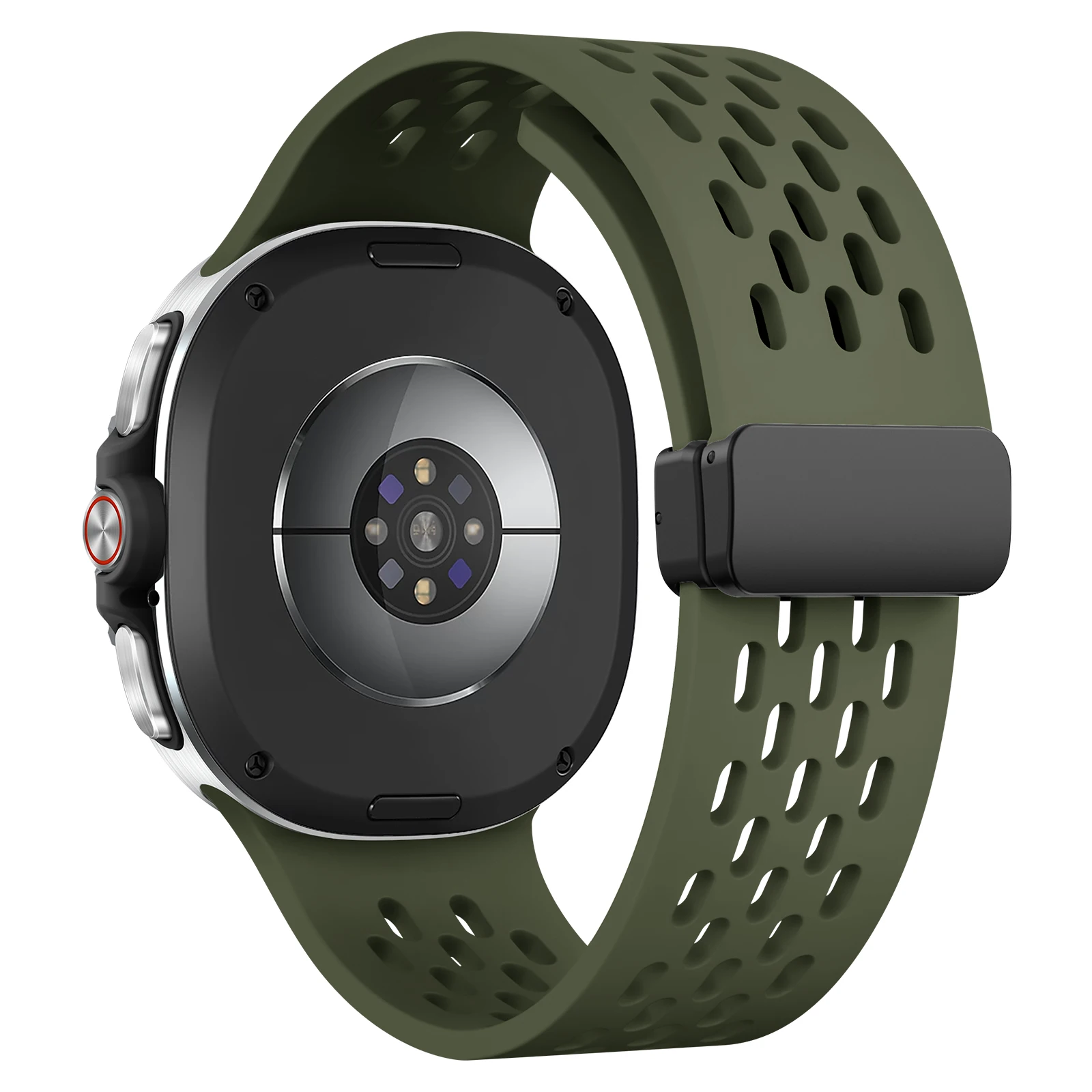 Magnetic Sport Band, Breathable Silicone Bracelet Strap