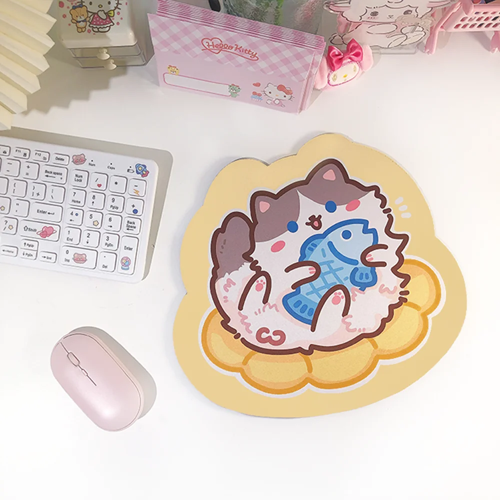 Y2k Hello Kitty Mouse Pad Cartoon Cute Small Desk Pad - Temu