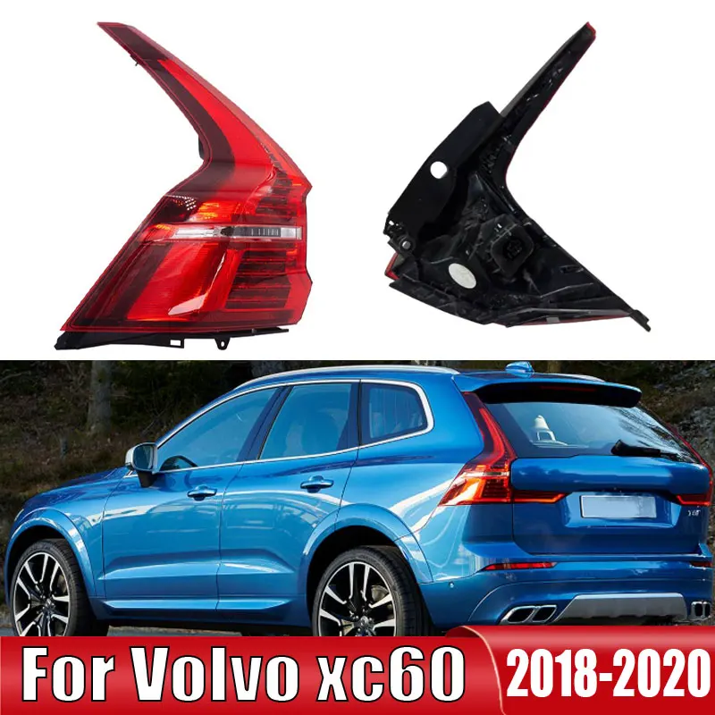 볼보 XC60 2018 2019 2020 2021 2022 미국형 테일라이트 자동차 후방 브레이크 테일 램프 방향지시등 후진등 ...