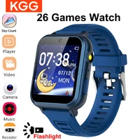 Montre-bracelet pour enfants 24 jeux enfants montre intelligente lecture de musique podomètre Tracker affichage de l'heure vidéo enregistrement Audio torche Smartwatch 1