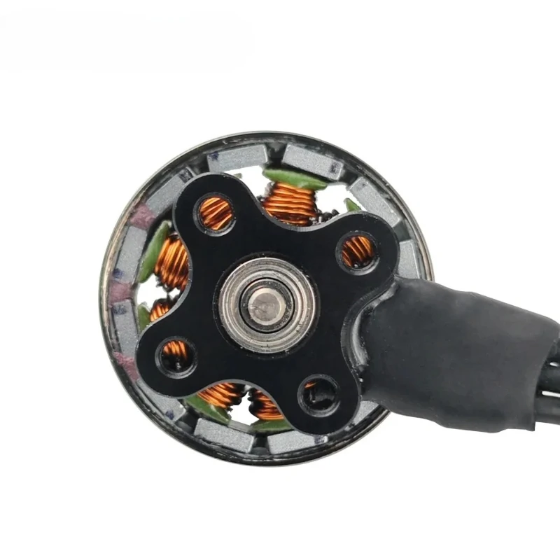 Micro moteur brushless 1103 8000KV/12000KV pour drone FPV, vue latérale montrant la hauteur du stator