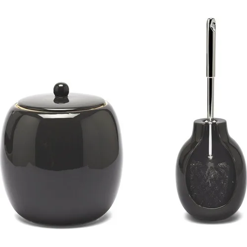 

Primanova Bety Gray 2'li Set Garbage Bucket + Toilet Brush