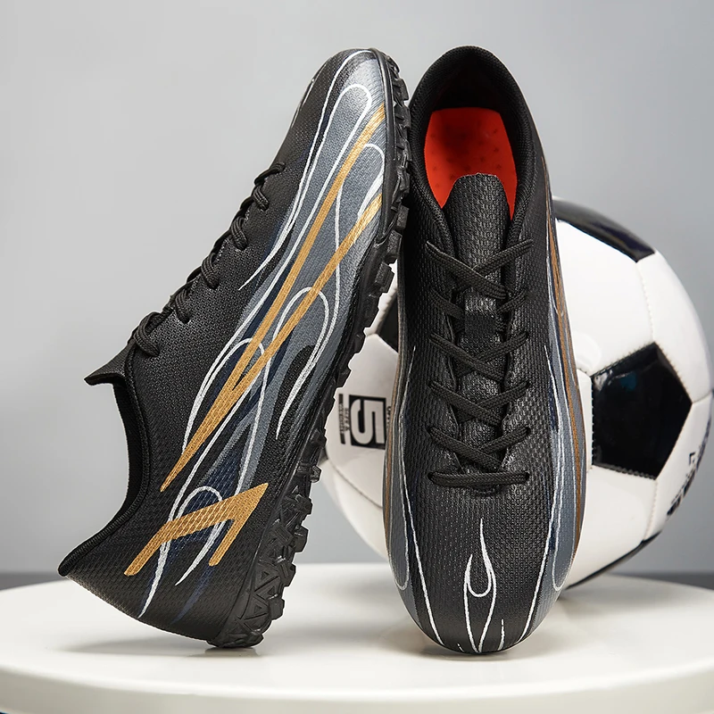 Men's Outdoor Non-Slip Soccer Cleats - Football Boots with Long Spikes
